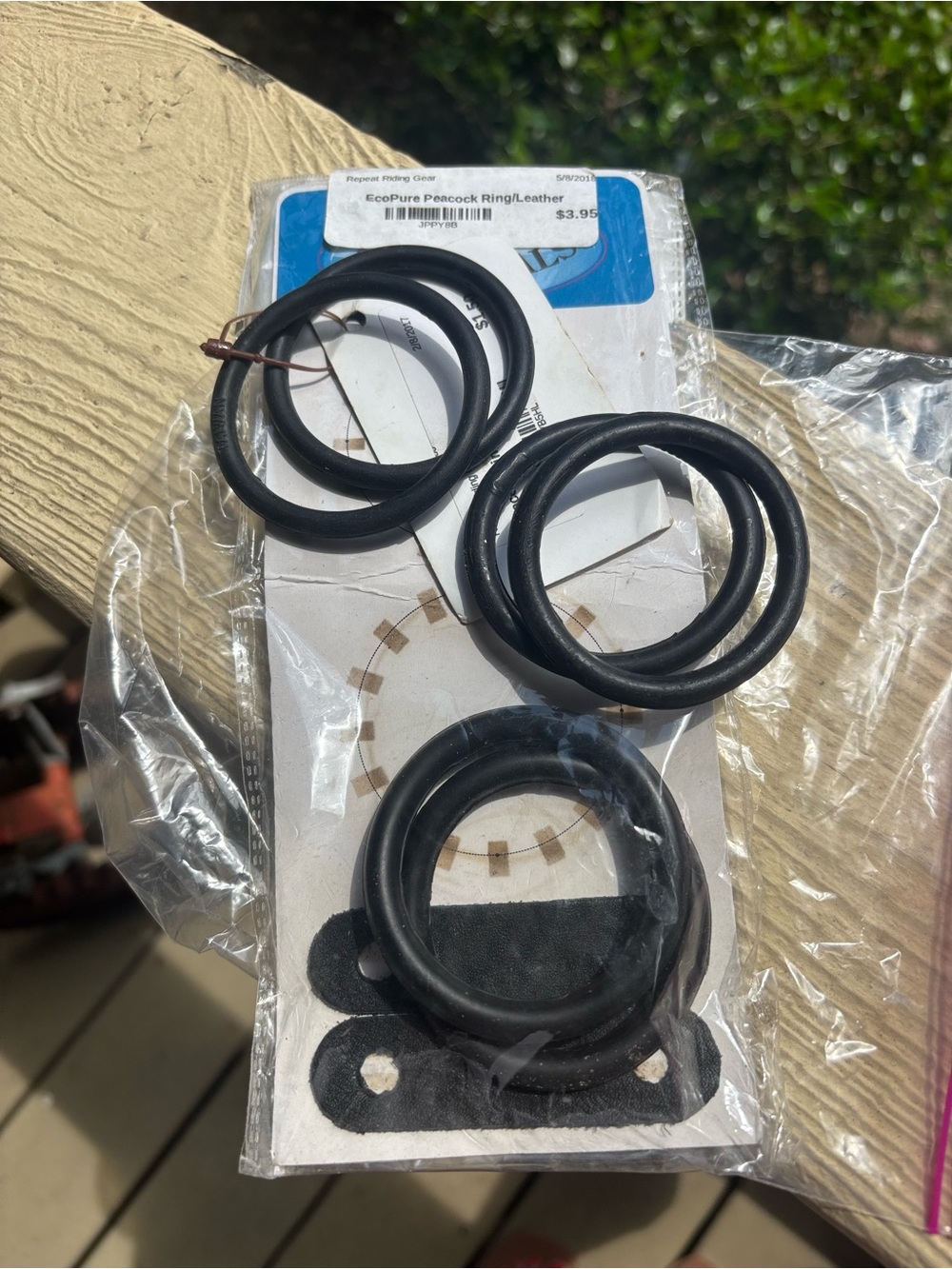 Spare Elastic Bands Peacock Irons